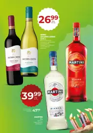 Duży Ben gazetka Strona 5: Wino białe Martini Bianco €39,99, Wino czerwone Jacob's Creek Merlot Shiraz €26,99