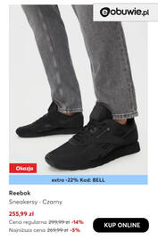 Eobuwie gazetka Strona 6: Sneakersy czarny Reebok €255,99