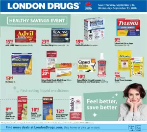 London Drugs flyer Page 1