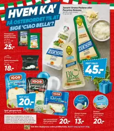 Bilka tilbudsavis uge 36 Side 23: Zanetti Grana Padano eller Pecorino Romano €45,00, Igor mascarpone med gorgonzola €20,00