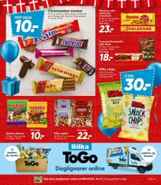 Bilka tilbudsavis uge 36 Side 27: Marabou Toblerone chokolade €23,00, Toms guld karameller €18,00