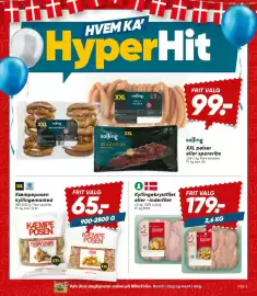Bilka tilbudsavis uge 36 Side 5: Kæmpeposen kyllingemarked €65,00, Salling XXL pølser eller spareribs €99,00