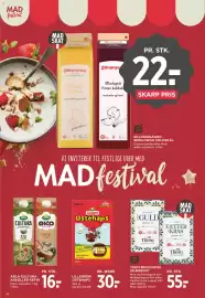 MENY tilbudsavis uge 36 Side 16: LILLEBROR OSTEHAPS €30,00, ARLA CULTURA A38 ELLER KEFIR €16,00