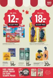 MENY tilbudsavis uge 36 Side 17: DANONINO ELLER ACTIMEL €12,00, STARBUCKS €15,00