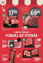 MENY tilbudsavis uge 36 Side 8: WIENERSCHNITZLER AF DANSK KALV €69,95, STEGEBEN AF DANSK GRIS €17,95