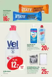 Min Købmand tilbudsavis uge 36 Side 19: State Protein Bar €16,00, Vel Ultra Opvask €12,00