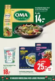 Min Købmand tilbudsavis uge 36 Side 8: First Price Salatost i Tern €18,00, Steff Houlberg Middagsretter €25,00