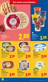 Volantino Lidl settimana 36 Pagina 10: Bon Gelati Gelato all'amarena €2,89, Gelatelli Vaschetta gelato €3,99