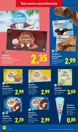 Volantino Lidl settimana 36 Pagina 8: Gelatelli Barretta gelato €2,35, Gelatelli Biscotto gelato €2,99