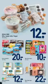 REMA 1000 tilbudsavis uge 37 Side 10: Corny müslibar €20,00, REMA 1000 Kiks, toppe eller flager €12,00