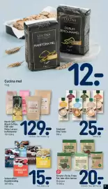 REMA 1000 tilbudsavis uge 37 Side 11: Fredsted Chai latte €25,00, Cucina mel €12,00