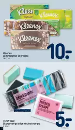 REMA 1000 tilbudsavis uge 37 Side 18: Kleenex €10,00, REMA 1000 Skuresvampe eller mirakelsvampe €5,00