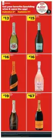 Real Canadian Liquorstore flyer Page 8: Martini Asti Spumante €13,00, Josh Cellars Prosecco €19,00