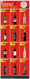 Real Canadian Liquorstore flyer Page 9: Johnny Q Cabernet Sauvignon €13,00, Barossa Valley Cabernet Shiraz €16,00