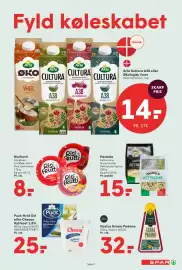 SPAR tilbudsavis uge 36 Side 10: Pastella €15,00, Puck Hvid Ost eller Cheasy Hytteost 1,5% €25,00