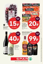 SPAR tilbudsavis uge 36 Side 22: Gestus Stenfri Røde Druer €15,00, Dr. Oetker Tradizionale eller Casa Di Mama Pizza €20,00