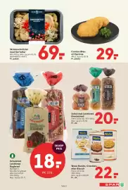 SPAR tilbudsavis uge 36 Side 5: Cordon Bleu af Fjerkræ €29,00, Schulstad Levebrød Hvedebrød €20,00