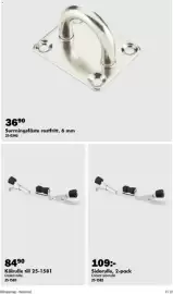 Biltema reklamblad Sida 13: Surrningsfäste rostfritt €36,90, Kölrulle till 25-1581 €84,90