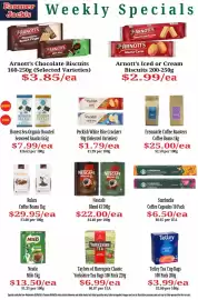 Farmer Jack's catalogue week 36 Page 11: Arnott's Chocolate Biscuits €3,85, Nescafe Blend 43 €22,00