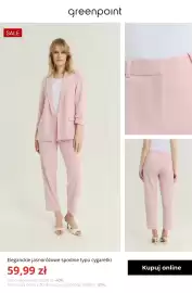 Greenpoint gazetka tydzień 36 Strona 6: Eleganckie jasnoróżowe spodnie typu cygaretki Greenpoint €59,99