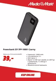 Media Markt gazetka Strona 4: Powerbank Isy IPP-10001 czarny €39,00