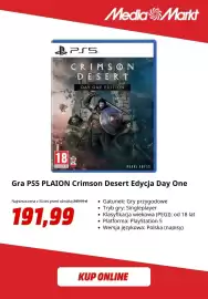 Media Markt gazetka Strona 5: Gra PS5 Plaion Crimson Desert Edycja Day One €191,99