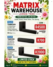 Matrix Warehouse catalogue Page 3