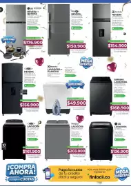 Catálogo Full Hogar Página 2: Haceb lavadora ivy 14 kg d gc ne €161.900,00, Electrolux lavadora + plancha €49.900,00