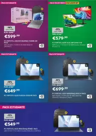 Folheto Radio Popular Página 2: Pc portátil asus m1502naq-r51clh pack €699,99, Pc portátil acer al15-48p-r9hx-934 €579,99