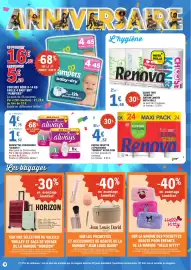 Catalogue E.Leclerc | ANNIVERSAIRE ORLEIX page 18: Pampers couches bébé €5,28, Always Serviettes hygiéniques €1,52