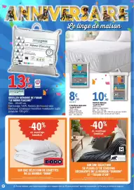 Catalogue E.Leclerc | ANNIVERSAIRE ORLEIX page 20: LINGE DES FAMILLES Le Mémo Flocons €13,90