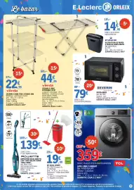 Catalogue E.Leclerc | ANNIVERSAIRE ORLEIX page 23: SEVERIN MICRO-ONDES €79,00, TCL LAVE-LINGE À HUBLOT €359,00