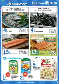 Catalogue E.Leclerc | ANNIVERSAIRE ORLEIX page 9: LA TRUITE DES PYRÉNÉES FILET DE TRUITE €13,90, MOULES DE BOUCHOT €4,90