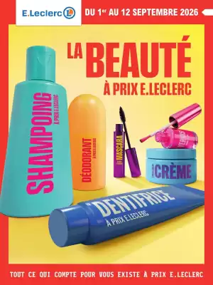 E.Leclerc Drive | Beauté d'automne (valable jusqu'au 12-09)