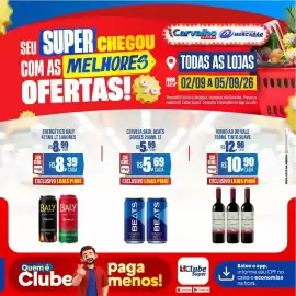 Catálogo Carvalho Supermercado Página 4: Energético baly €8,39, Cerveja skol beats senses €5,69