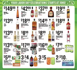 Jons International weekly ad week 36 Page 3: Ketel One Original or Citroen Vodka or Johnnie Walker Red Label Scotch €14,99