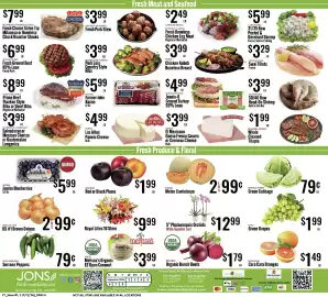 Jons International weekly ad week 36 Page 6: Pork Loin Country Style Ribs €3,99, Camarones 30/40 Raw Head-On Shrimp €3,99
