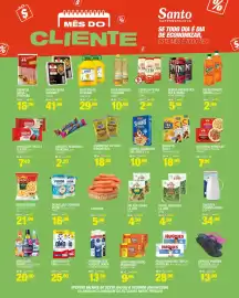 Catálogo Santo Supermercados semana 36 Página 2: Nuggets sadia tradicional €18,99, Bebida energética tnt e-drink €5,98