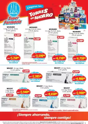 Folleto Farmacias Guadalajara (válido hasta 14-09)