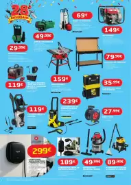 Folheto Bricomarché Página 6: Bancada de trabajo €79,90, Einhell - aspirador de sólidos e liquidos €49,99
