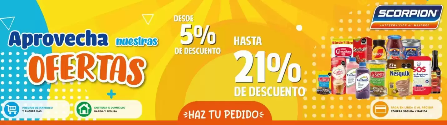 Folleto Scorpion (válido hasta 2-10)
