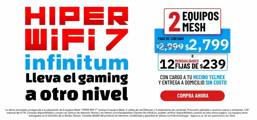 Telmex (válido hasta 30-09)