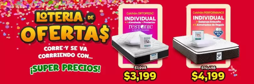 Catálogo Super Colchones Página 1