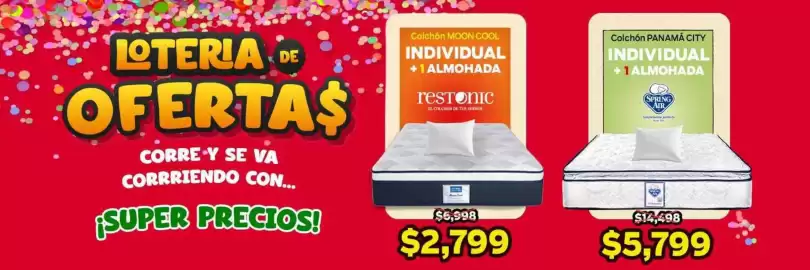 Catálogo Super Colchones Página 2
