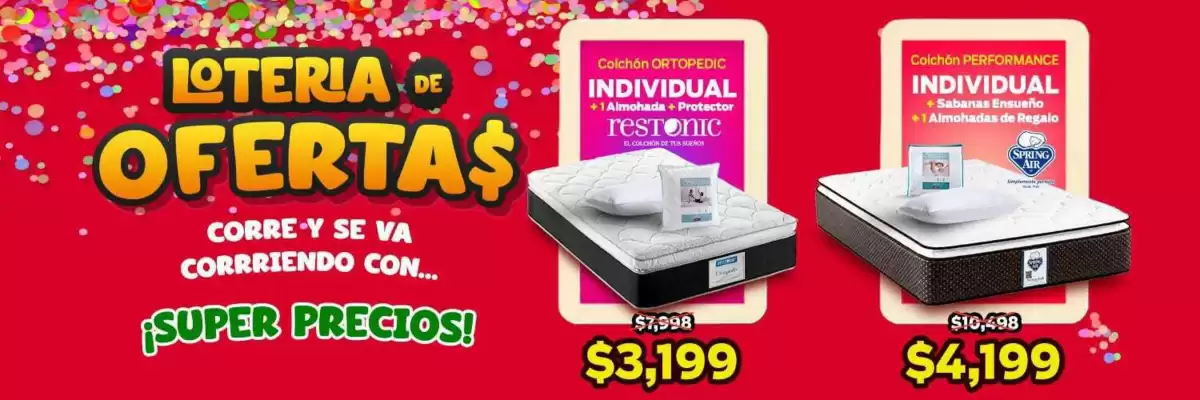 Super Colchones (válido hasta 1-10)