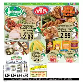 Hollywood Market weekly ad Page 1
