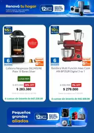 Catálogo Casa del Audio Página 3: Nespresso cafetera d62arsine pixie 19 bares silver €283.380,00