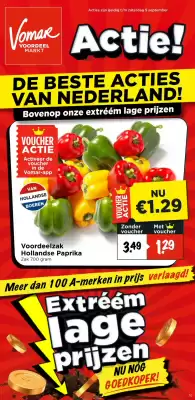Vomar Voordeelmarkt folder (geldig t/m 5-09)