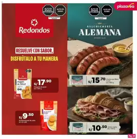 Catálogo Plaza Vea Página 39: Redondos hamburguesa de pollo €9,50, Redondos nuggets de pollo €17,90