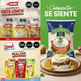 Catálogo Plaza Vea Página 6: Valle Norte arroz extra añejo €10,90, Libby's tus salsas que realzan tus mejores momentos €10,90